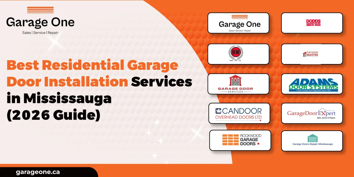 Best Residential Garage Door Installation Services in Mississauga (2026 Guide)