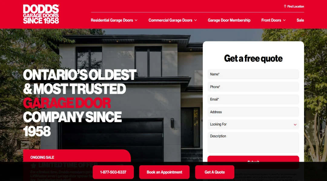 Dodd’s Garage Doors