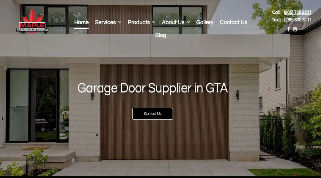 Maple Overhead Garage Doors Inc