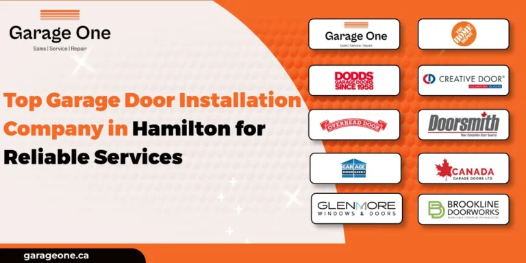 Top Garage Door Installation Company in Hamilton for Reliable Services