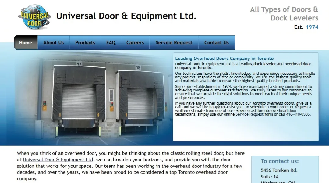 Universal Door & Equipment Ltd
