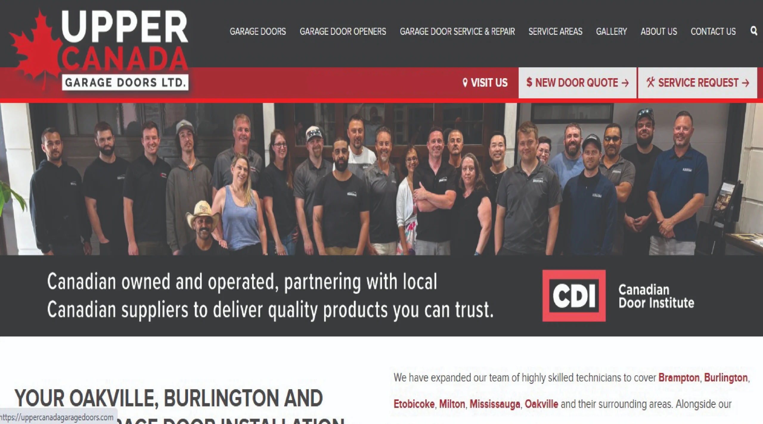 Upper Canada Garage Doors Ltd.