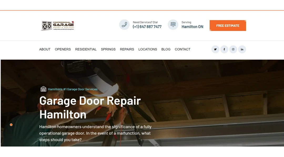 Professional Garage Door & Openers