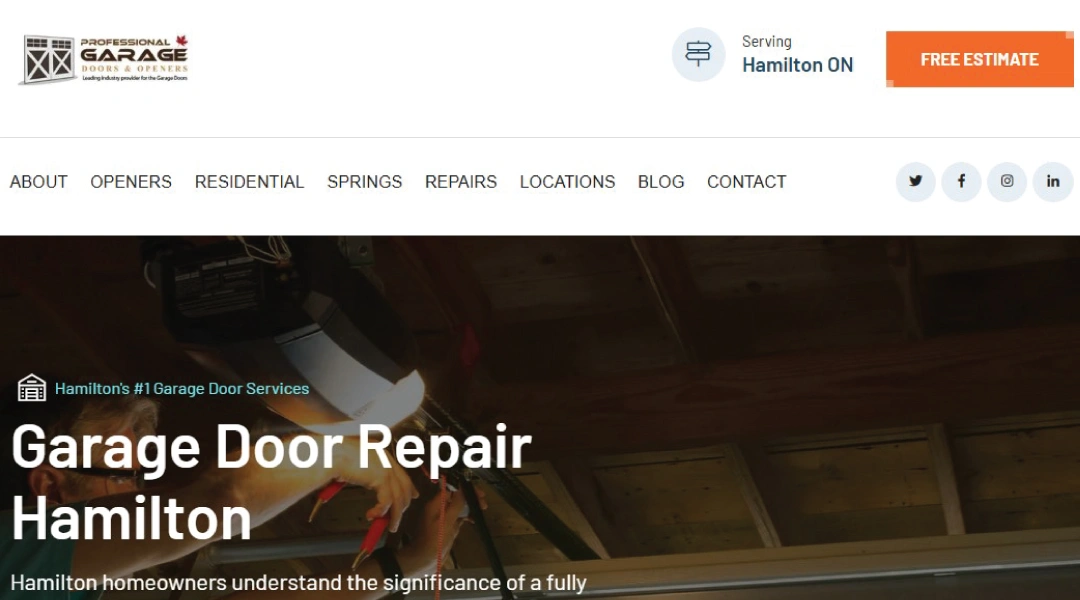 Professional Garage Door & Openers