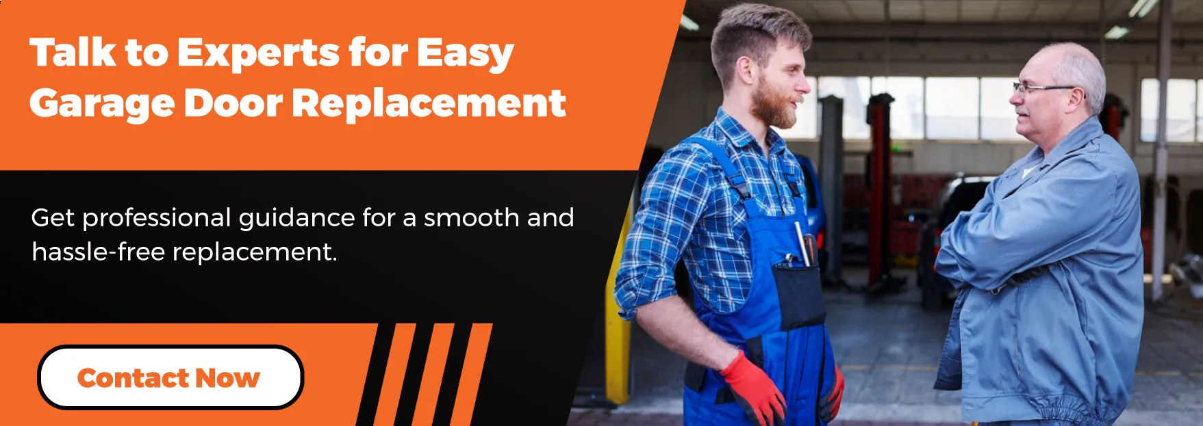 Talk to Experts for Easy Garage Door Replacement