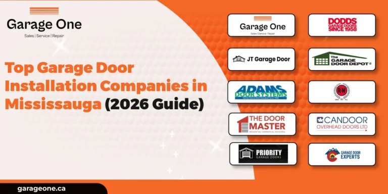 Top Garage Door Installation Companies in Mississauga (2026 Guide)